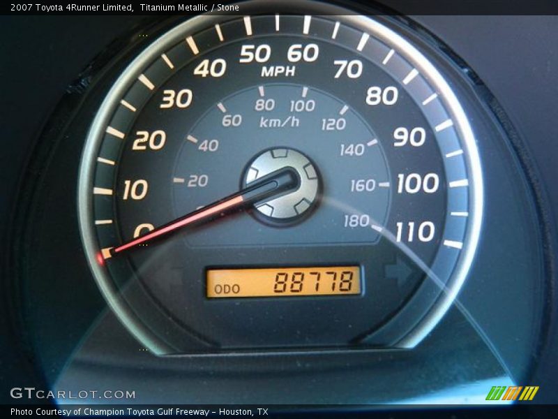 Titanium Metallic / Stone 2007 Toyota 4Runner Limited