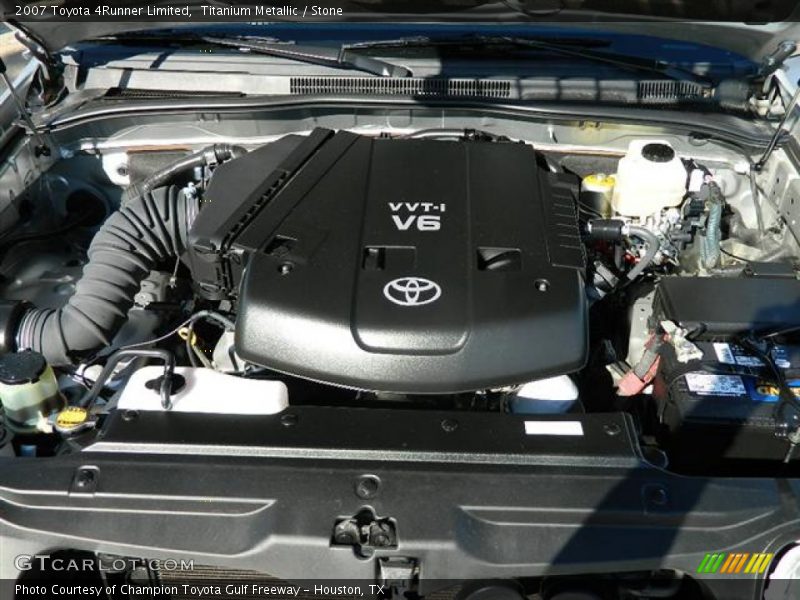 Titanium Metallic / Stone 2007 Toyota 4Runner Limited