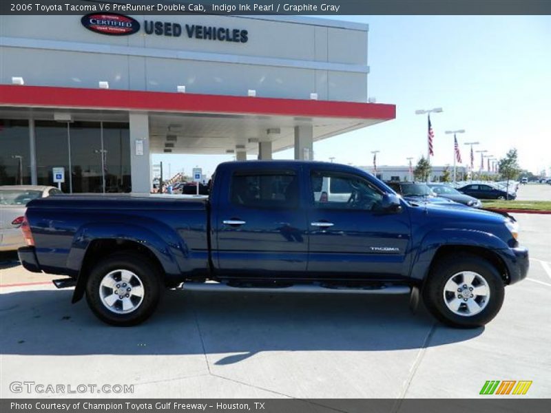 Indigo Ink Pearl / Graphite Gray 2006 Toyota Tacoma V6 PreRunner Double Cab