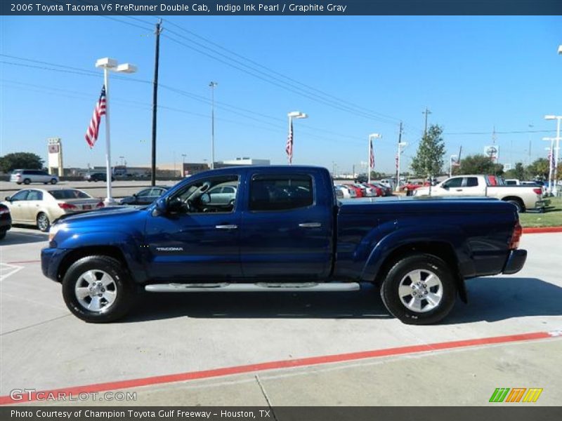Indigo Ink Pearl / Graphite Gray 2006 Toyota Tacoma V6 PreRunner Double Cab