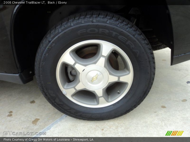 Black / Ebony 2008 Chevrolet TrailBlazer LT