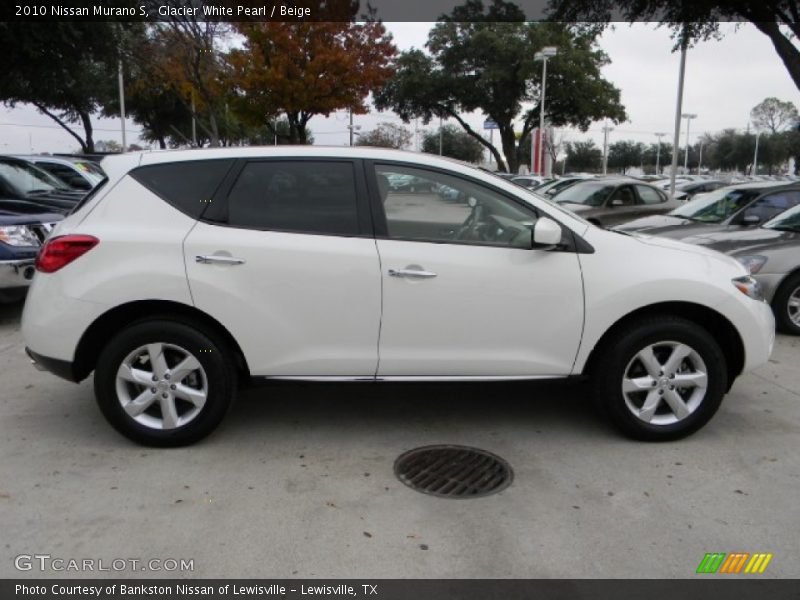 Glacier White Pearl / Beige 2010 Nissan Murano S