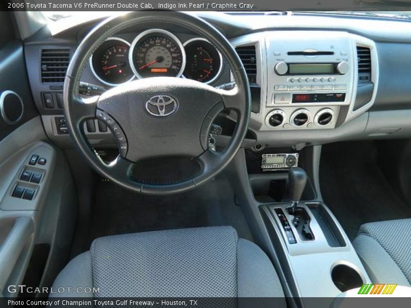 Indigo Ink Pearl / Graphite Gray 2006 Toyota Tacoma V6 PreRunner Double Cab