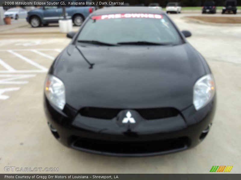 Kalapana Black / Dark Charcoal 2008 Mitsubishi Eclipse Spyder GS