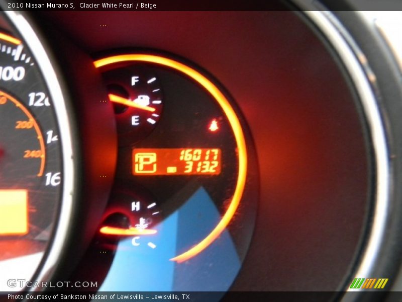 Glacier White Pearl / Beige 2010 Nissan Murano S
