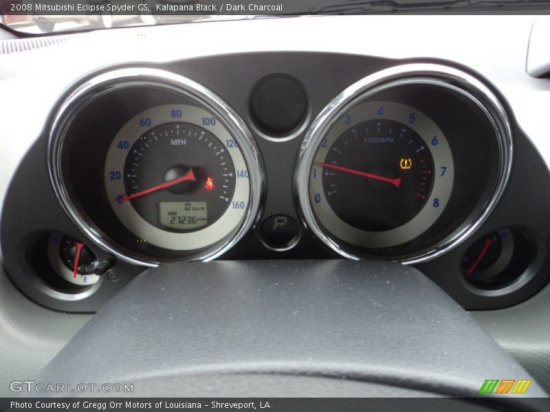 Kalapana Black / Dark Charcoal 2008 Mitsubishi Eclipse Spyder GS
