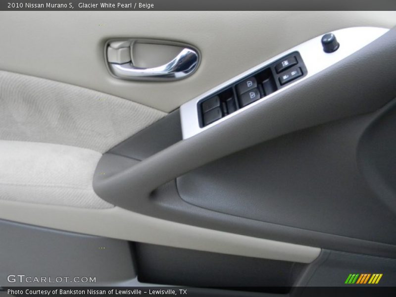 Glacier White Pearl / Beige 2010 Nissan Murano S
