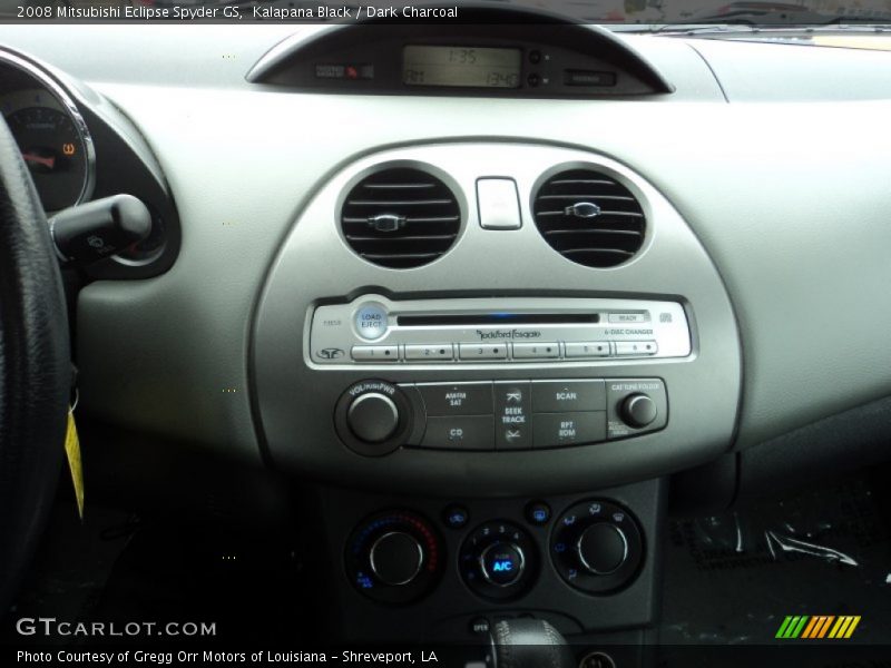 Kalapana Black / Dark Charcoal 2008 Mitsubishi Eclipse Spyder GS