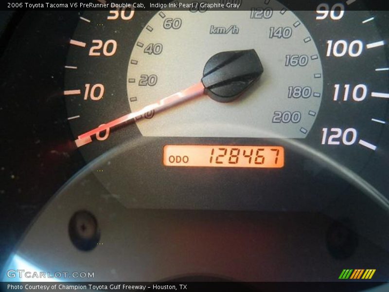 Indigo Ink Pearl / Graphite Gray 2006 Toyota Tacoma V6 PreRunner Double Cab