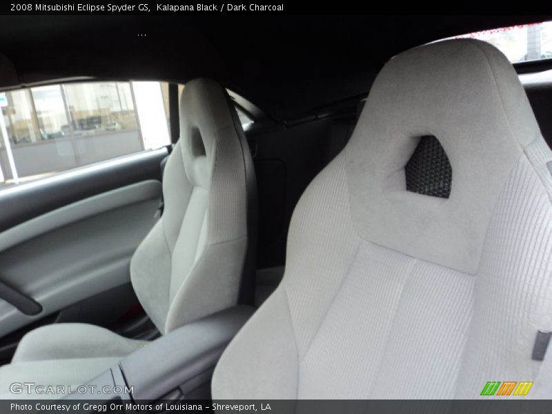 Kalapana Black / Dark Charcoal 2008 Mitsubishi Eclipse Spyder GS