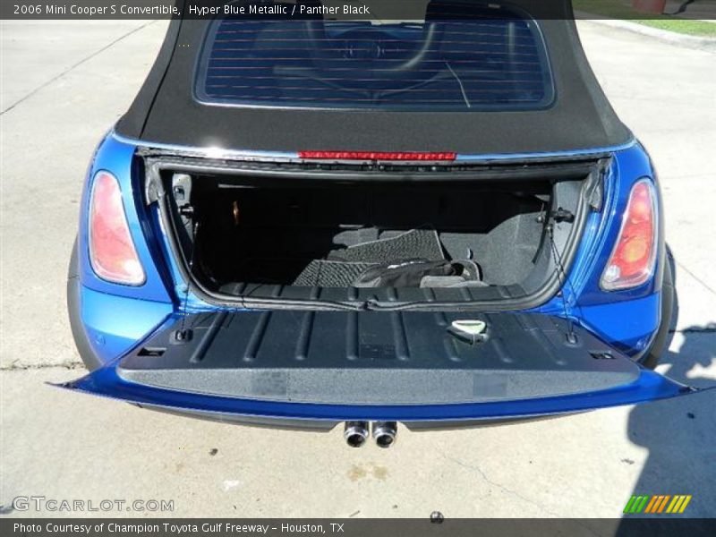 Hyper Blue Metallic / Panther Black 2006 Mini Cooper S Convertible