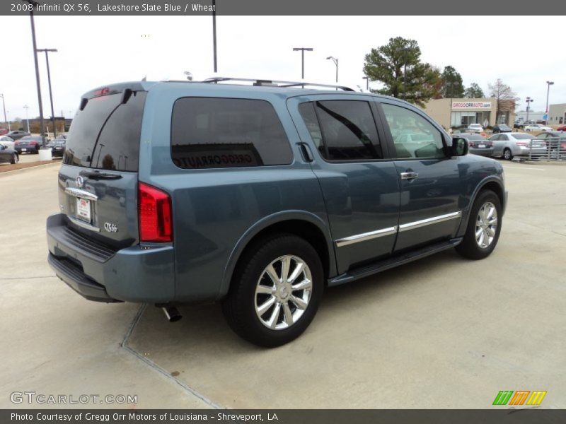 Lakeshore Slate Blue / Wheat 2008 Infiniti QX 56