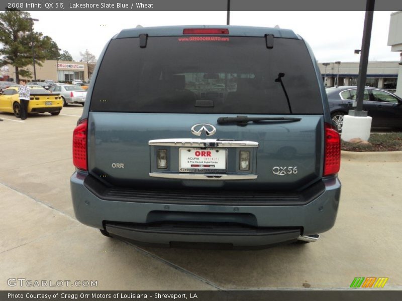 Lakeshore Slate Blue / Wheat 2008 Infiniti QX 56