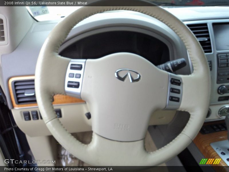 Lakeshore Slate Blue / Wheat 2008 Infiniti QX 56