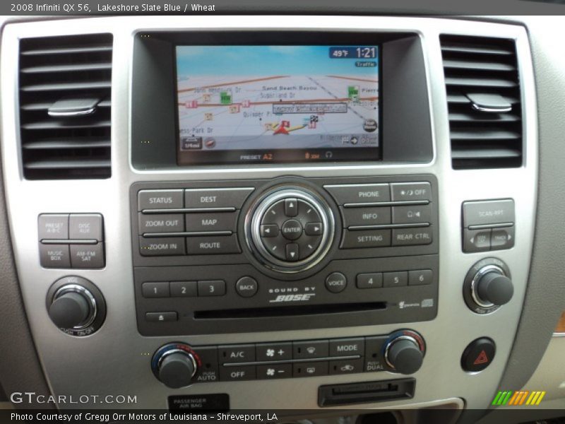 Lakeshore Slate Blue / Wheat 2008 Infiniti QX 56
