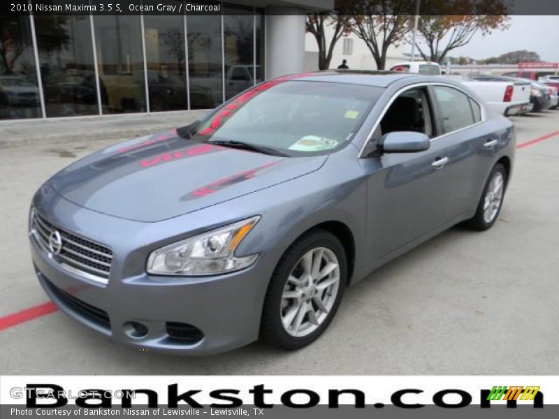 Ocean Gray / Charcoal 2010 Nissan Maxima 3.5 S