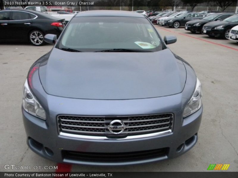 Ocean Gray / Charcoal 2010 Nissan Maxima 3.5 S