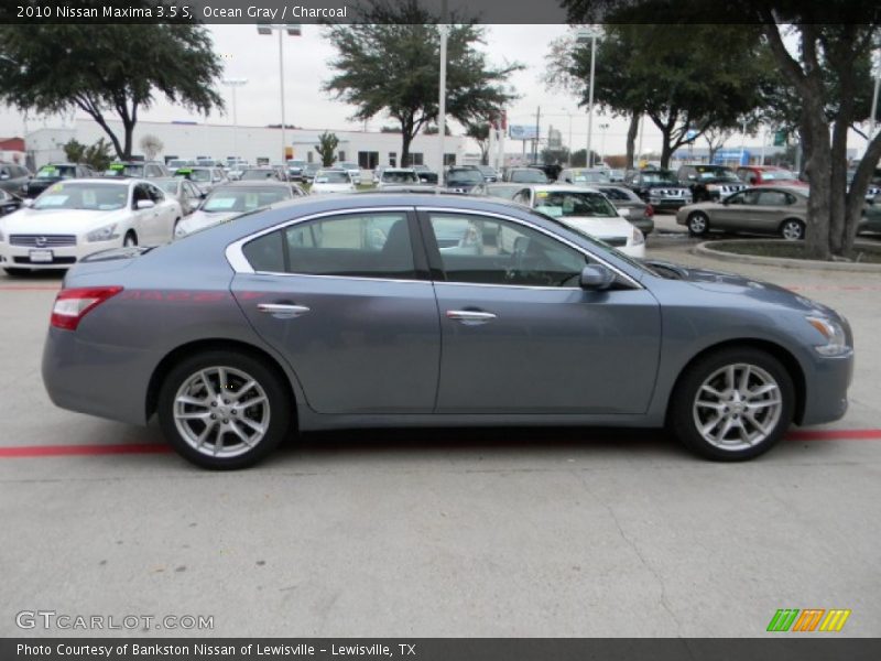 Ocean Gray / Charcoal 2010 Nissan Maxima 3.5 S