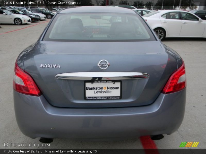 Ocean Gray / Charcoal 2010 Nissan Maxima 3.5 S