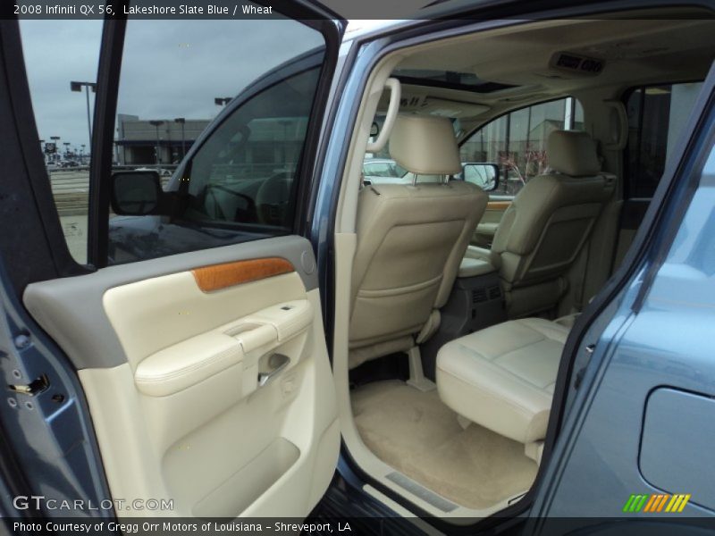 Lakeshore Slate Blue / Wheat 2008 Infiniti QX 56