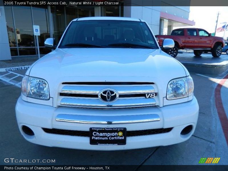Natural White / Light Charcoal 2006 Toyota Tundra SR5 Access Cab