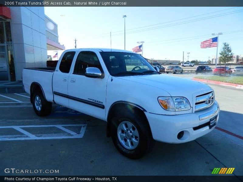 Natural White / Light Charcoal 2006 Toyota Tundra SR5 Access Cab
