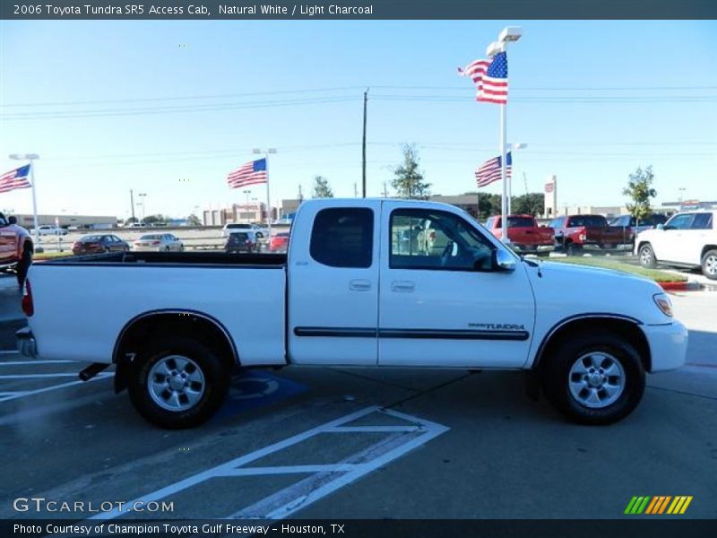 Natural White / Light Charcoal 2006 Toyota Tundra SR5 Access Cab