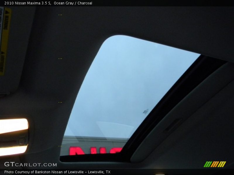 Ocean Gray / Charcoal 2010 Nissan Maxima 3.5 S