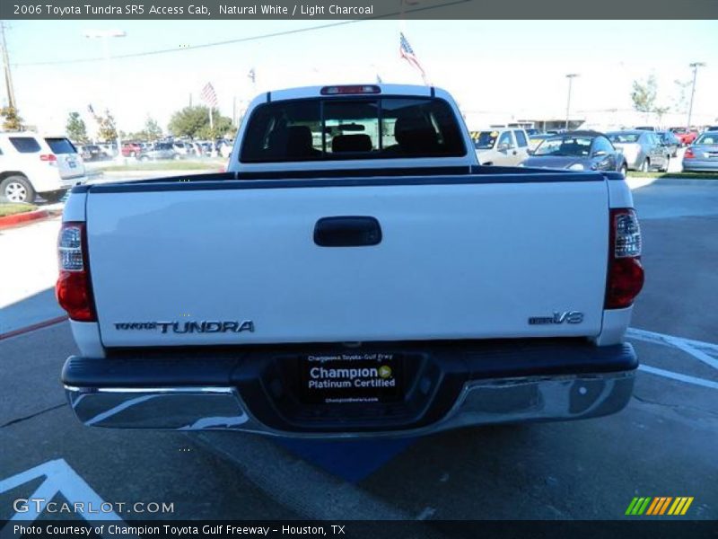 Natural White / Light Charcoal 2006 Toyota Tundra SR5 Access Cab