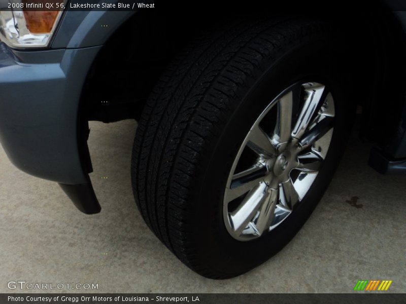 Lakeshore Slate Blue / Wheat 2008 Infiniti QX 56