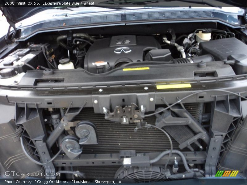 Lakeshore Slate Blue / Wheat 2008 Infiniti QX 56