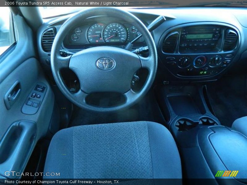Natural White / Light Charcoal 2006 Toyota Tundra SR5 Access Cab