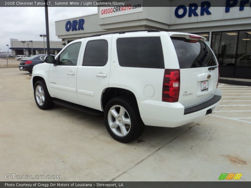 Summit White / Light Cashmere/Ebony 2008 Chevrolet Tahoe LT
