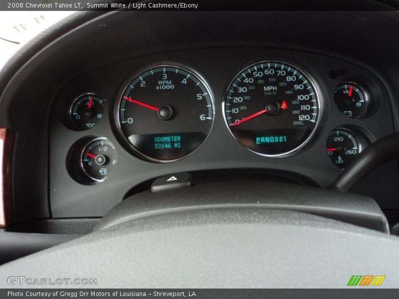 Summit White / Light Cashmere/Ebony 2008 Chevrolet Tahoe LT
