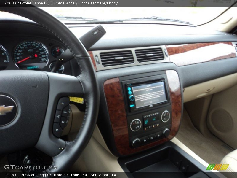 Summit White / Light Cashmere/Ebony 2008 Chevrolet Tahoe LT