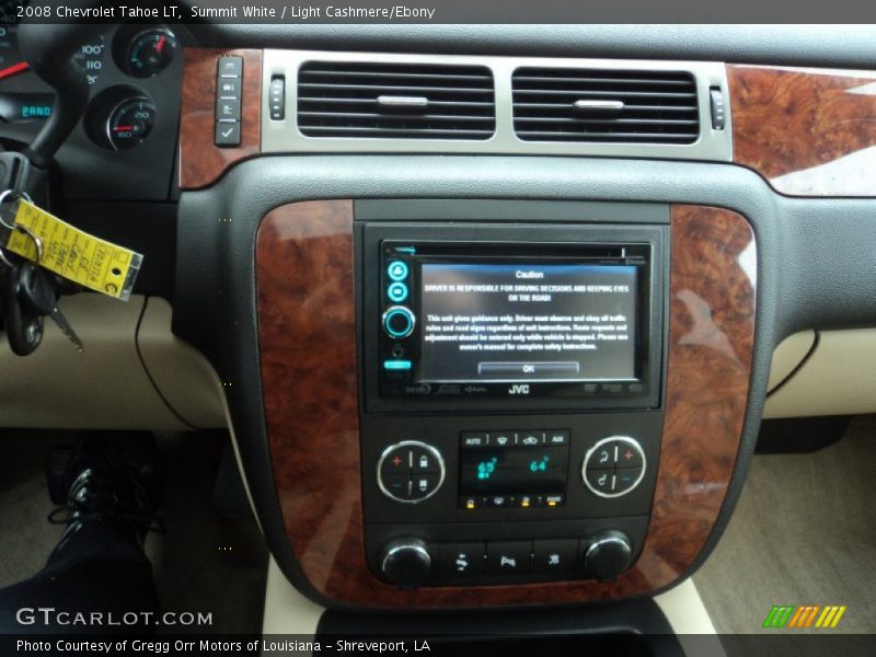 Summit White / Light Cashmere/Ebony 2008 Chevrolet Tahoe LT