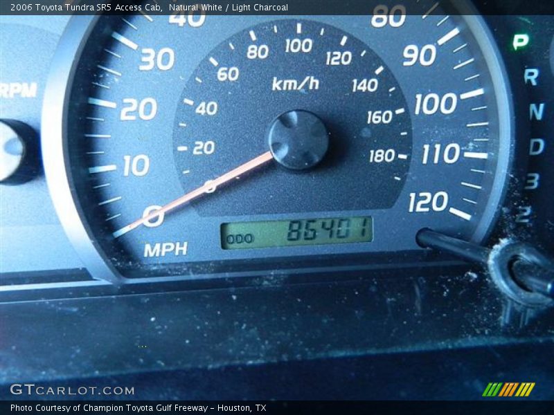 Natural White / Light Charcoal 2006 Toyota Tundra SR5 Access Cab