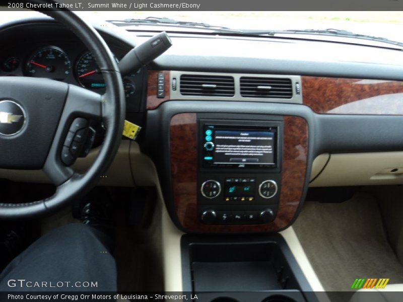 Summit White / Light Cashmere/Ebony 2008 Chevrolet Tahoe LT
