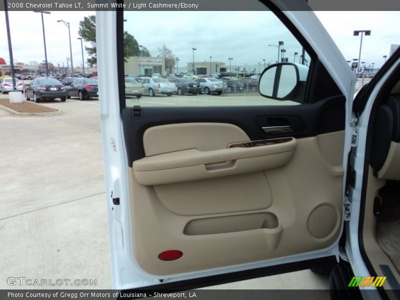 Summit White / Light Cashmere/Ebony 2008 Chevrolet Tahoe LT