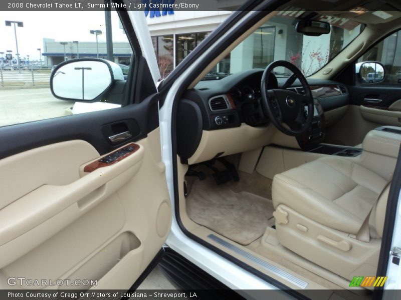 Summit White / Light Cashmere/Ebony 2008 Chevrolet Tahoe LT