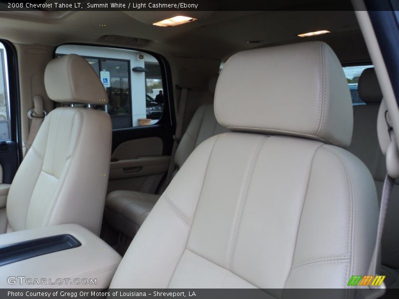 Summit White / Light Cashmere/Ebony 2008 Chevrolet Tahoe LT