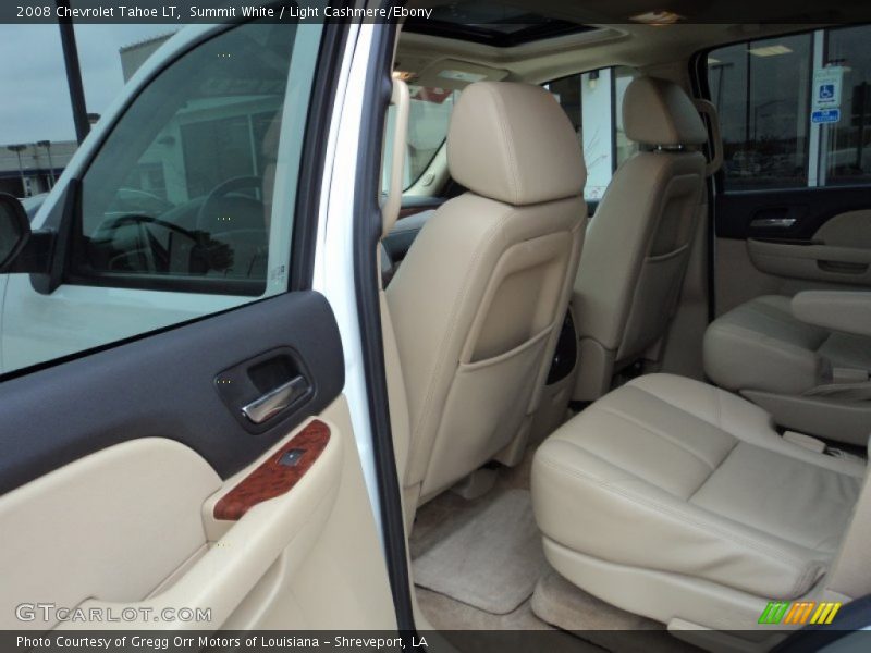 Summit White / Light Cashmere/Ebony 2008 Chevrolet Tahoe LT