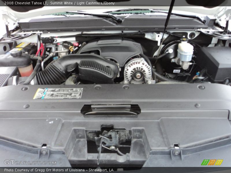 Summit White / Light Cashmere/Ebony 2008 Chevrolet Tahoe LT