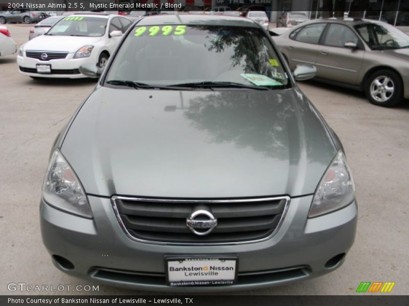 Mystic Emerald Metallic / Blond 2004 Nissan Altima 2.5 S