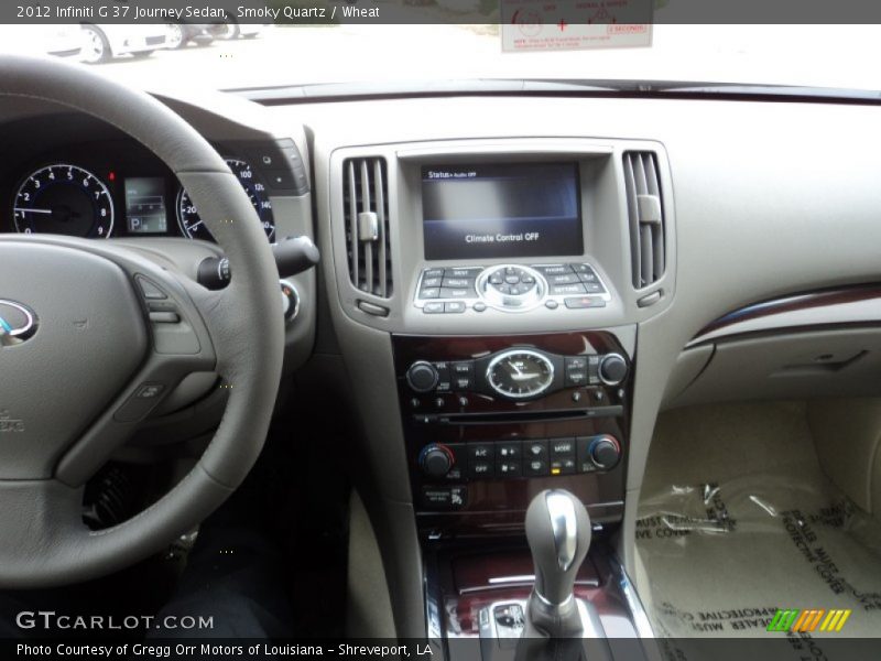 Smoky Quartz / Wheat 2012 Infiniti G 37 Journey Sedan