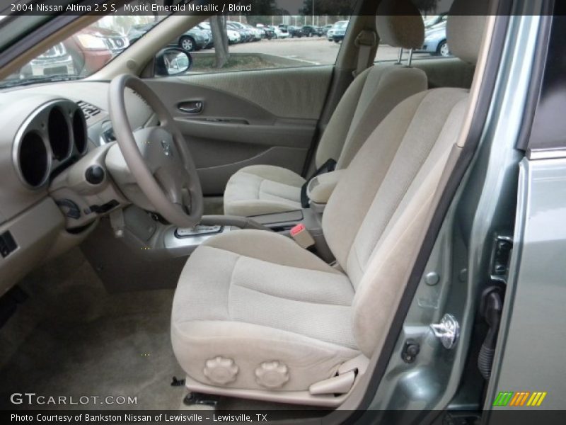 Mystic Emerald Metallic / Blond 2004 Nissan Altima 2.5 S