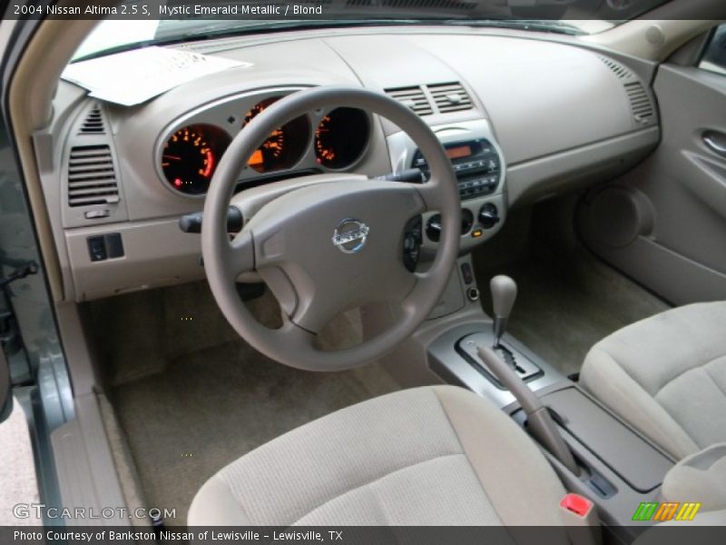Mystic Emerald Metallic / Blond 2004 Nissan Altima 2.5 S