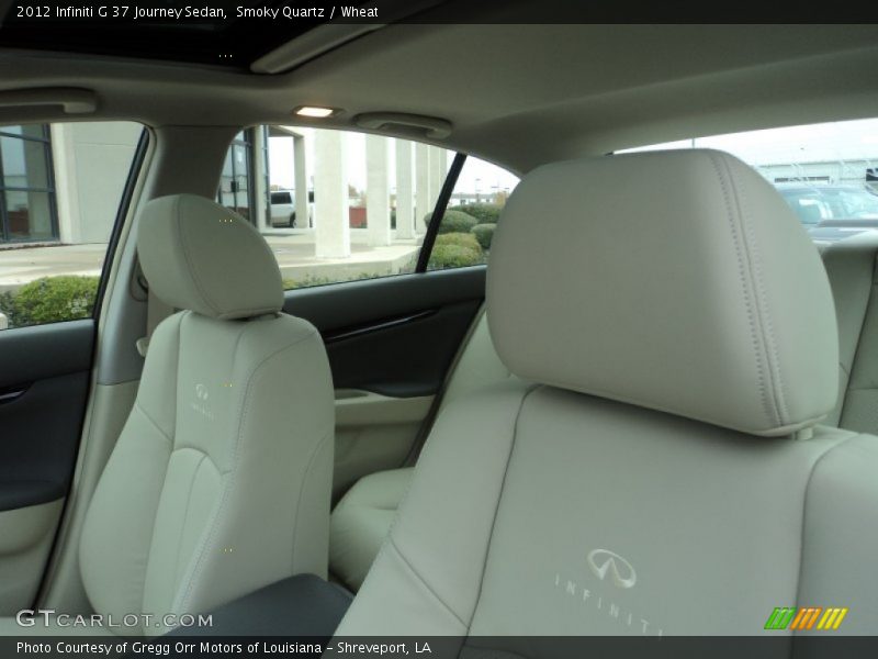 Smoky Quartz / Wheat 2012 Infiniti G 37 Journey Sedan