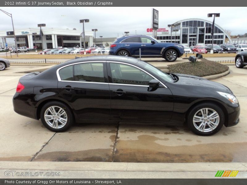 Black Obsidian / Graphite 2012 Infiniti G 37 Journey Sedan