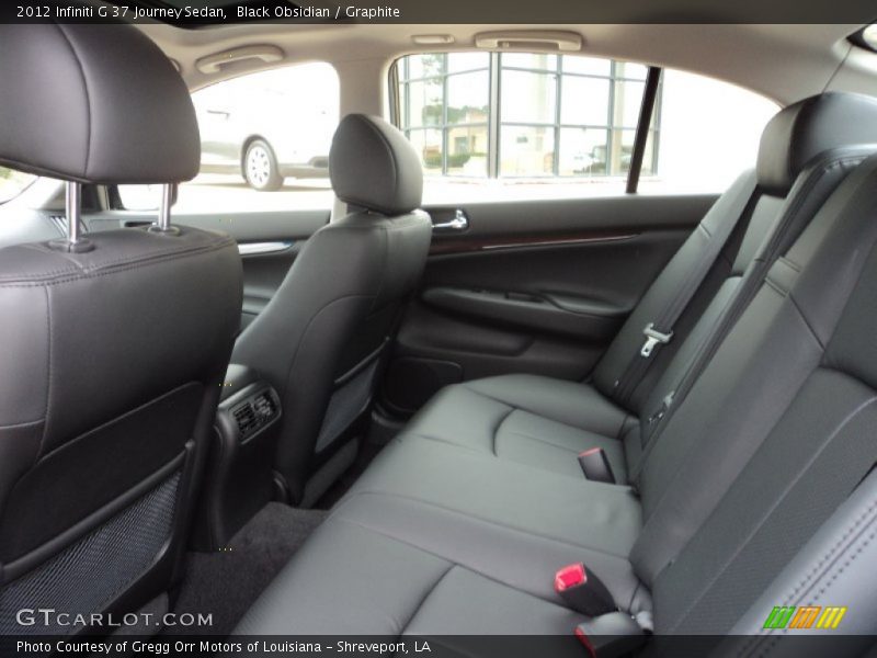 Black Obsidian / Graphite 2012 Infiniti G 37 Journey Sedan